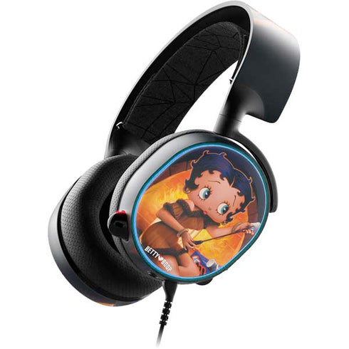 Betty Boop Roasting Marshmallows SteelSeries Arctis 3 Skin